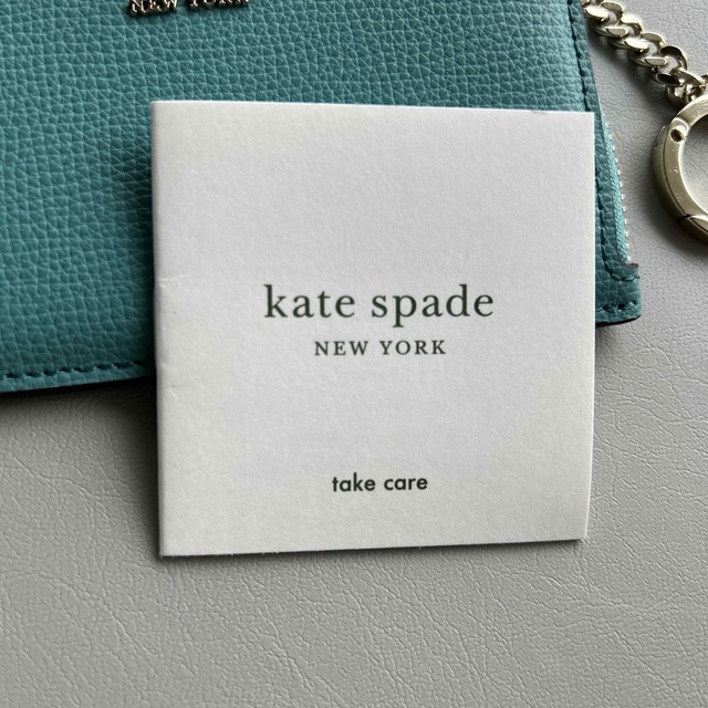 kate spade new york(ケイトスペードニューヨーク)のKate spade ミニ財布　カードケース　キーリング付き レディースのファッション小物(財布)の商品写真
