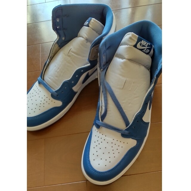Jordan Brand（NIKE）(ジョーダン)のNIKE AIR JORDAN 1 HIGH OG TRUE BLUE　30cm メンズの靴/シューズ(スニーカー)の商品写真