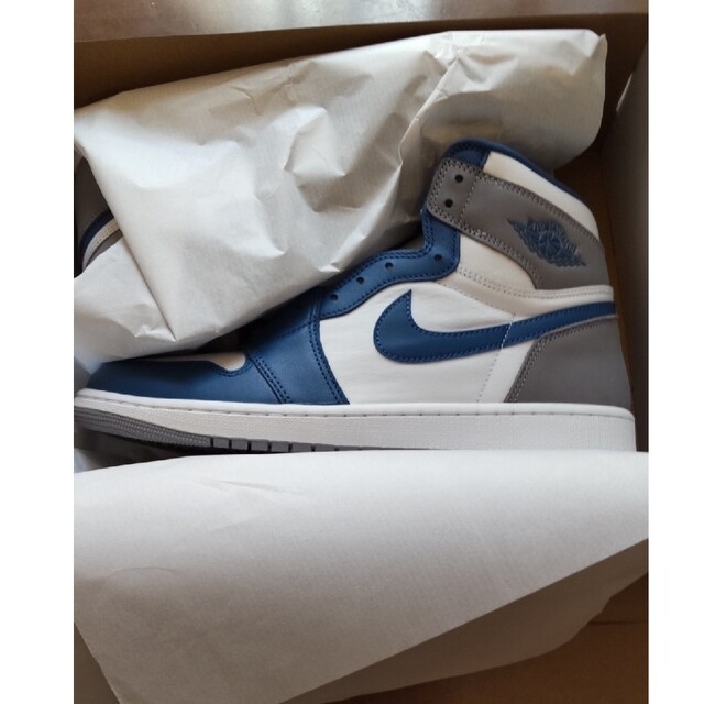 Jordan Brand（NIKE）(ジョーダン)のNIKE AIR JORDAN 1 HIGH OG TRUE BLUE　30cm メンズの靴/シューズ(スニーカー)の商品写真