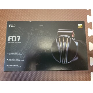 Fiio FD7 ピュアベリリウム振動板搭載 ダイナミックドライバ 美品！(ヘッドフォン/イヤフォン)