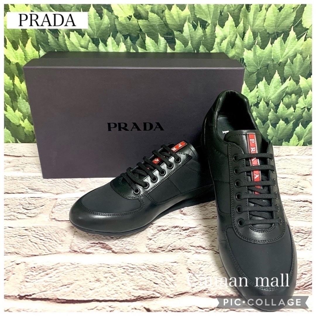 【極美品26.5cm】PRADA スニーカー　黒