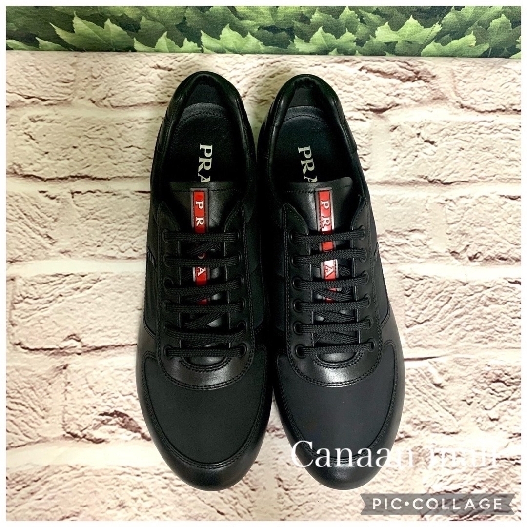 【極美品26.5cm】PRADA スニーカー　黒