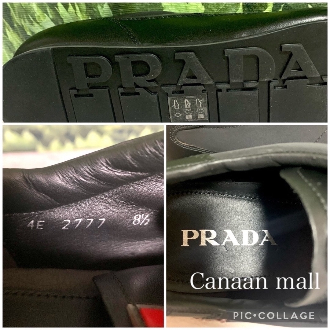 【極美品26.5cm】PRADA スニーカー　黒