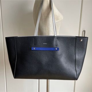 フルラウオモFURLA UOMO ユリッセリバーシブルトートバッグバイカラー