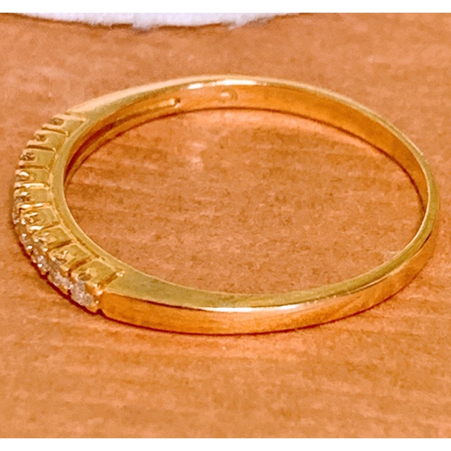 D0.10CT✨k18ダイヤリング k18エタニティダイヤリング | myglobaltax.com
