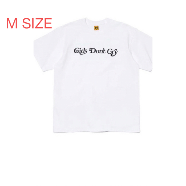 白M Girls Don’t Cry GDC GRAPHIC T-SHIRTのサムネイル