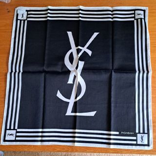 イヴサンローラン(Yves Saint Laurent)の値下げ済  新品  サンローラン ハンカチ ＹＳＬ(バンダナ/スカーフ)