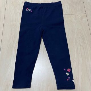 ラルフローレン(Ralph Lauren)のラルフローレン　ネイビー　刺繍　レギンス　24M 90cm(パンツ/スパッツ)