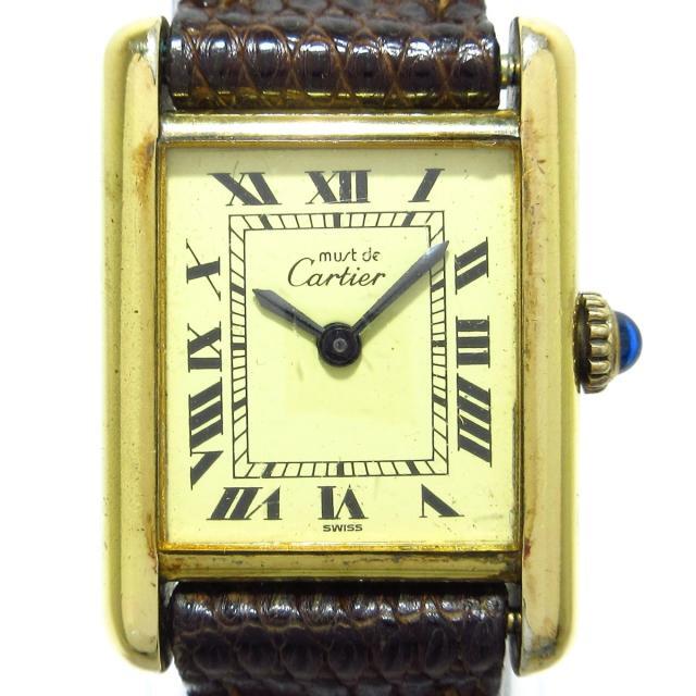 限定販売】 Cartier マストタンク 腕時計 Cartier(カルティエ