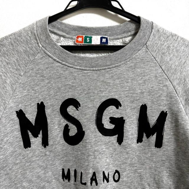 MSGM スウェット白黒Lサイズ