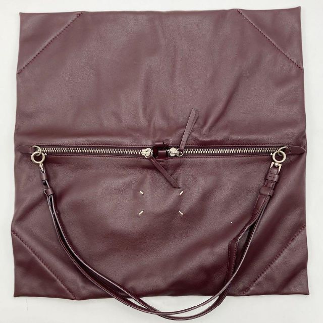 美品 2017AW⭐️メゾンマルジェラ 2way ショルダーバッグ ブラウン