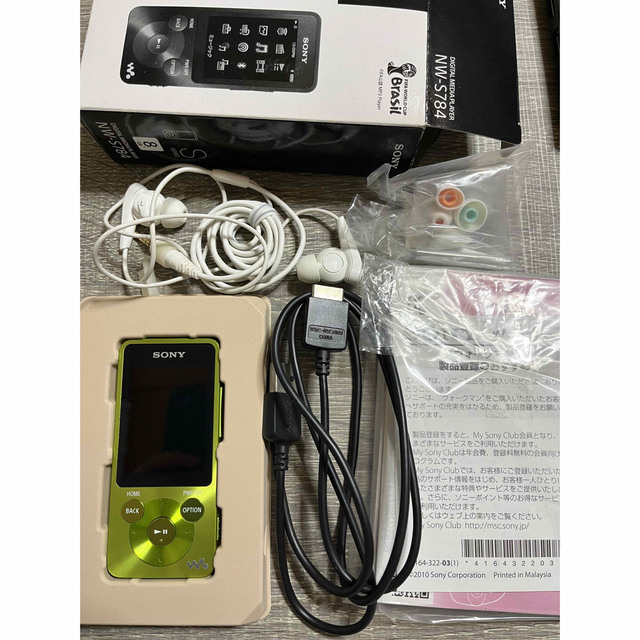 WALKMAN(ウォークマン)のWALKMAN NW-S784 スマホ/家電/カメラのオーディオ機器(ポータブルプレーヤー)の商品写真