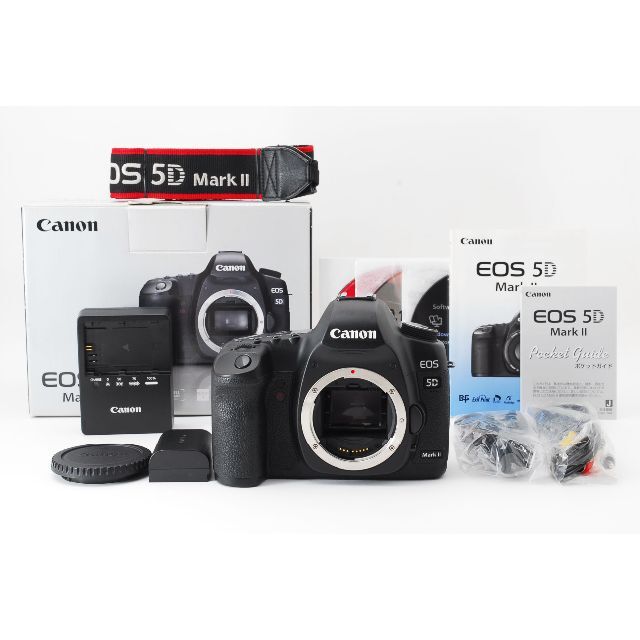 美品】Canon EOS 5D markII マーク2 ショット数少の優良品 素敵な www