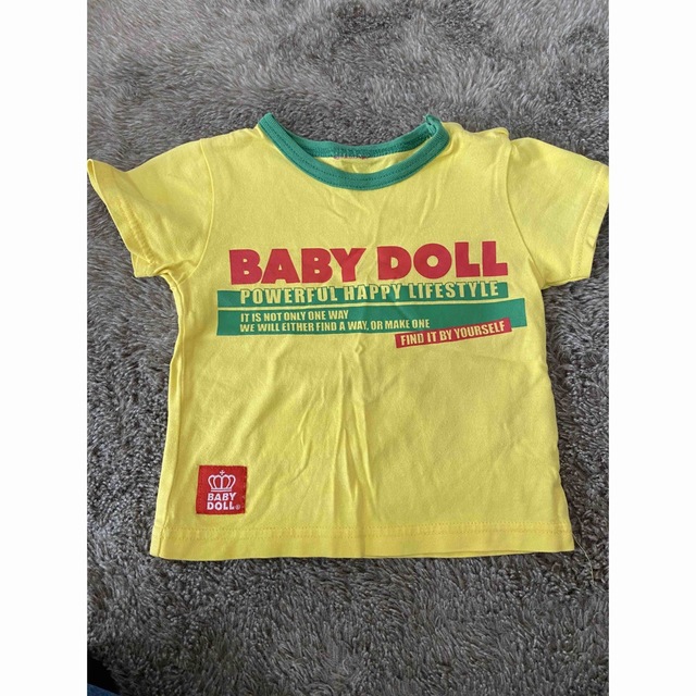 BABYDOLL(ベビードール)のbaby doll 半袖Tシャツ　 キッズ/ベビー/マタニティのベビー服(~85cm)(Ｔシャツ)の商品写真