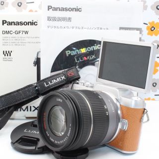 ショット極小、傷極小のほぼ新品❤️Panasonic DMC−GF7 ブラウン