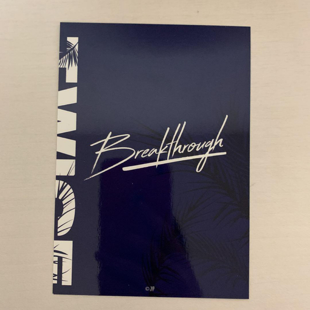 TWICE ランダムトレカ ラントレ セット breakthrough ブレスル TWICE ランダムトレカ ラントレ セット breakthrough ブレスル