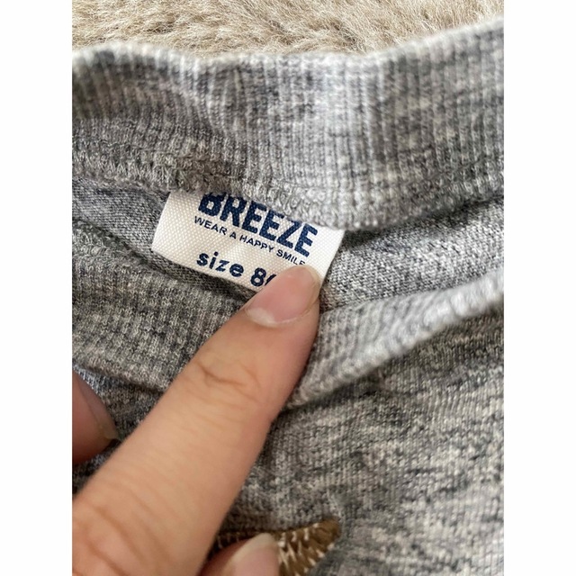 BREEZE(ブリーズ)のBREEZE ブリーズ　半袖Tシャツ　男の子　女の子　80センチ キッズ/ベビー/マタニティのベビー服(~85cm)(Ｔシャツ)の商品写真