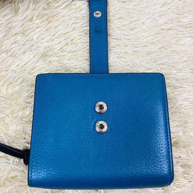 LOEWE - 美品 現行⭐️ロエベ コンパクトジップウォレット アナグラム