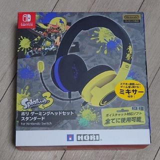 ニンテンドースイッチ(Nintendo Switch)の【新品・未開封】ホリ　ゲーミングヘッドセット Switch スプラトゥーン3(その他)