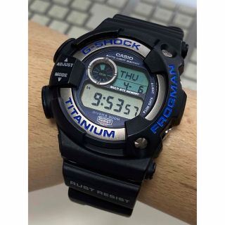 G-SHOCK/時計/ビンテージ/フロッグマン/DW-9900/限定/ブルー/黒