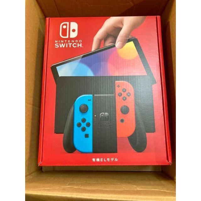 ☆クロエ様専用☆Nintendo Switch(有機ELモデル) ネオン・レッド 輝く高品質な