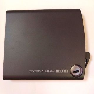 アイオーデータ(IODATA)のポータブルDVDドライブ DVRP-U8SLEBK(PC周辺機器)