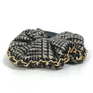 CHANEL - シャネル CHANEL ツイード柄 CC ココマーク 22A チェーン
