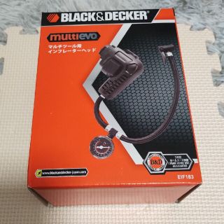 インフレーター 空気入れ BLACK&DECKER マルチツール用(工具)