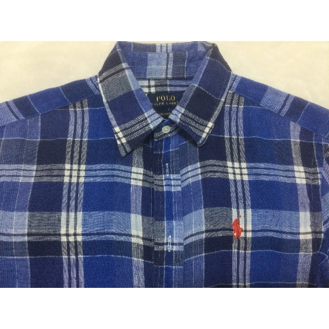 POLO RALPH LAUREN(ポロラルフローレン)の【POLO RALPH LAUREN】長袖チェックシャツ レディースのトップス(シャツ/ブラウス(長袖/七分))の商品写真