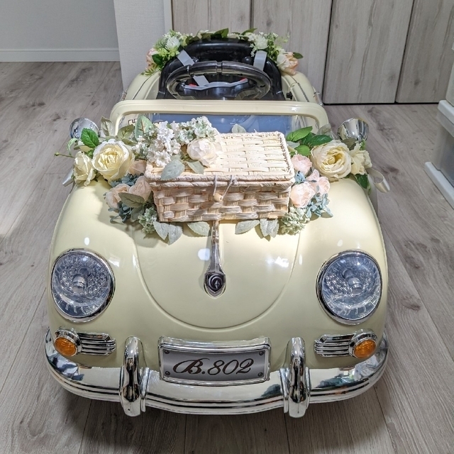 結婚式　ラジコンカー　リングボーイで使用しました！