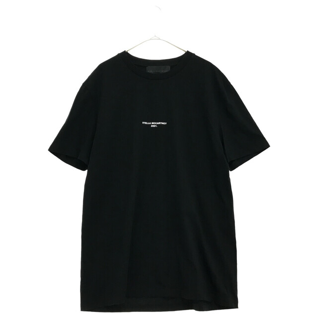 Stella McCartney(ステラマッカートニー)のSTELLA McCARTNEY ステラマッカートニー フロント ロゴプリントTシャツ カットソー ブラック 560286 SMP20 メンズのトップス(Tシャツ/カットソー(半袖/袖なし))の商品写真