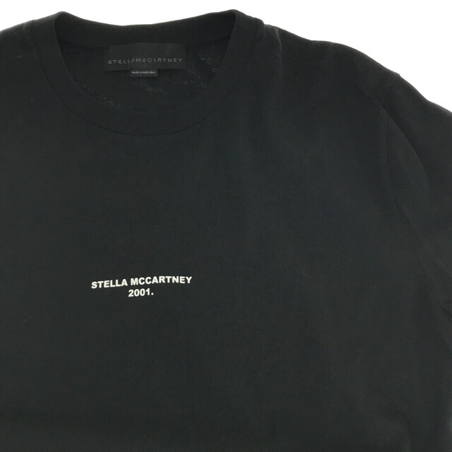 Stella McCartney(ステラマッカートニー)のSTELLA McCARTNEY ステラマッカートニー フロント ロゴプリントTシャツ カットソー ブラック 560286 SMP20 メンズのトップス(Tシャツ/カットソー(半袖/袖なし))の商品写真