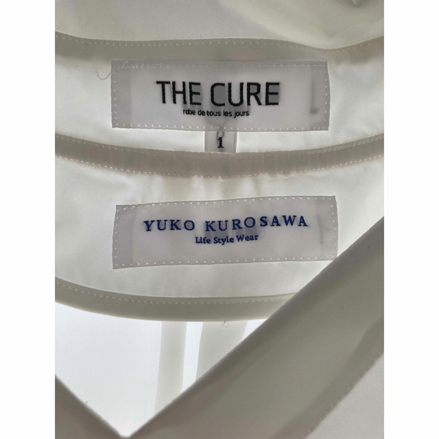 売り人気 【写真確認要】黒沢祐子✖️CURE 1サイズ　コラボワンピース　白