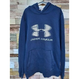 アンダーアーマー(UNDER ARMOUR)のアンダーアーマー　UNDER ARMOUR　パーカーネイビー　S(パーカー)