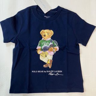 ラルフローレン(Ralph Lauren)の24m90cm     新作　ラルフローレン Tシャツ　ベア　紺(Tシャツ/カットソー)