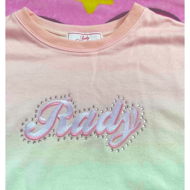 Rady(レディー)のRady マルチカラートレーナー レディースのトップス(トレーナー/スウェット)の商品写真