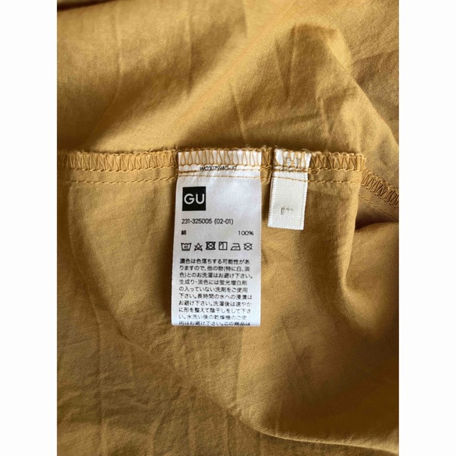 GU(ジーユー)のGUバンドカラーシャツワンピース(7分袖) レディースのワンピース(ロングワンピース/マキシワンピース)の商品写真