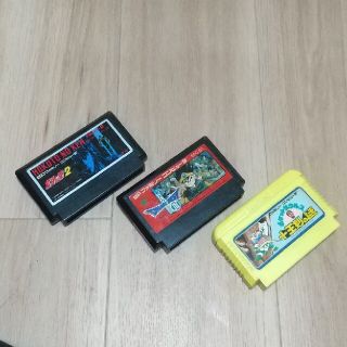 ファミリーコンピュータ(ファミリーコンピュータ)の値下!ファミコン/北斗の拳2·ポケットザウルス·ドラゴンクエストIII(家庭用ゲームソフト)