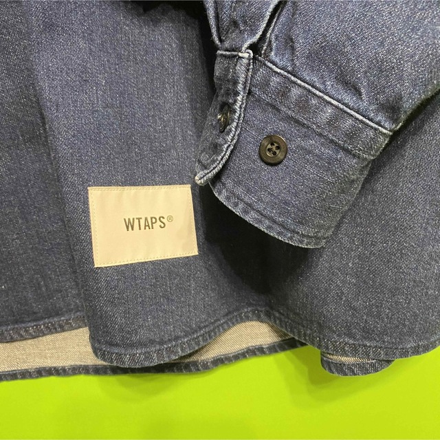 M WTAPS 21AW LP LS / COTTON DENIM