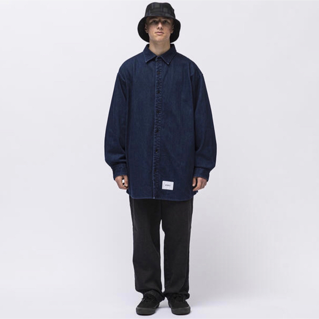 W)taps(ダブルタップス)の21AW WTAPS LP / LS / COTTON. DENIM Mサイズ メンズのトップス(シャツ)の商品写真