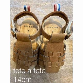 tete a tete - キッズサンダル　tete a tete テータテート