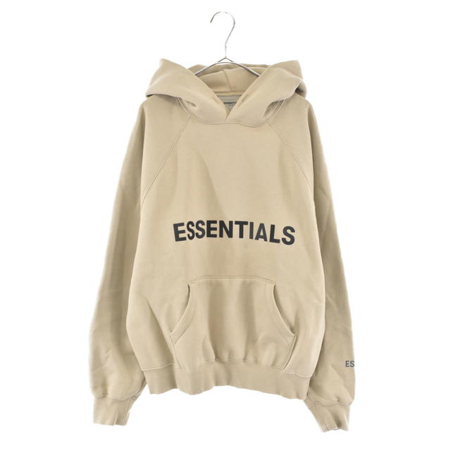 受賞店 ESSENTIALS 3Dシリコンバックロゴ スウェット クリーム