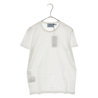 プラダ(PRADA)のPRADA プラダ 19SS プレーン半袖Tシャツ ホワイト レディース DNA604(Tシャツ(半袖/袖なし))