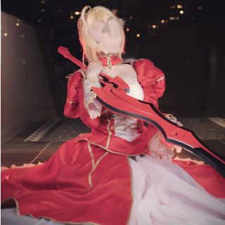 Fate　ネロクラウディウス　コスプレフルセット　剣付き(衣装一式)