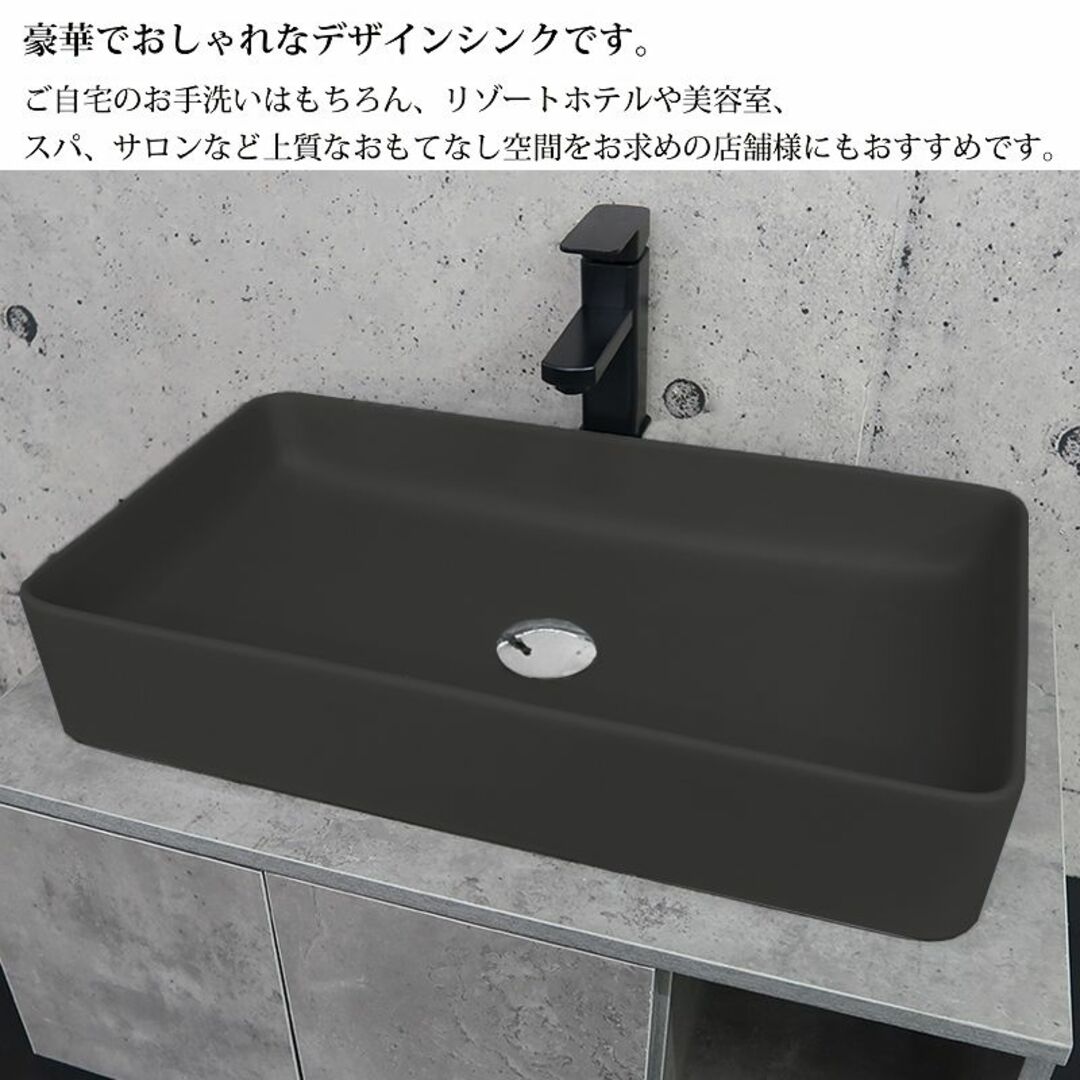 豪華 洗面ボウル デザインシンク 洗面台 トイレ 水周り 家具 WB-11GL