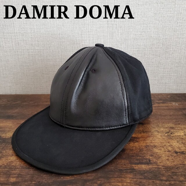 DAMIR DOMA ダミールドーマ SILENT 本革 レザー キャップ 帽子 - キャップ