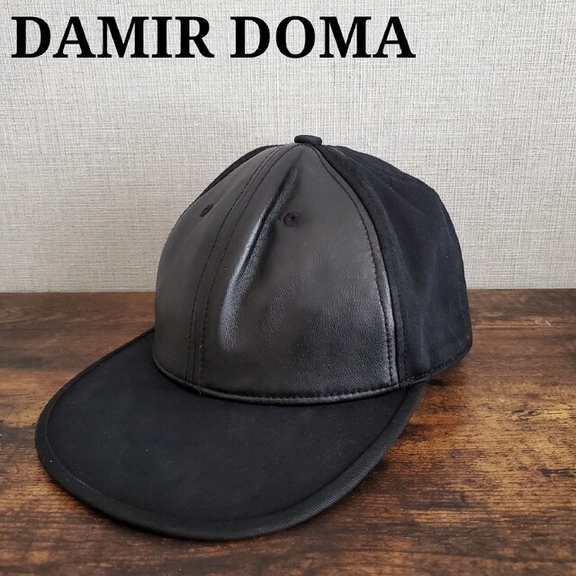 DAMIR DOMA(ダミールドーマ)のDAMIR DOMA ダミールドーマ SILENT 本革 レザー キャップ 帽子 メンズの帽子(キャップ)の商品写真