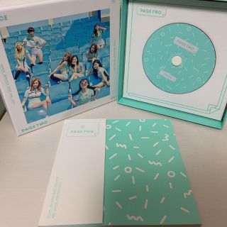 トゥワイス(TWICE)のTWICE アルバムPage Two Mint バージョン CHEER UP(K-POP/アジア)