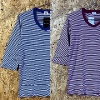 ヘルスニット(Healthknit)のHealthknit SHIPS 7分袖 Tシャツ S 2枚セット(Tシャツ/カットソー(七分/長袖))