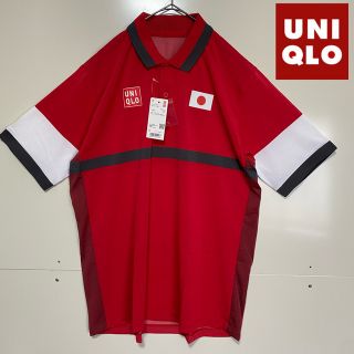 ユニクロ(UNIQLO)のUNIQLO 東京オリンピック　錦織圭モデル　ドライEX ポロシャツ　新品　L(ウェア)